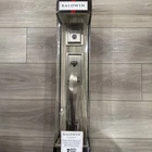 Baldwin Torrey Pines Exterior Lever Interior Satin Nickel Door Lock New. Price: $110.00.