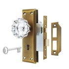 Newliplace Upgraded Lock Set For Interior Mortise, Antique Brass. Price: $51.46.