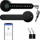 Euerte Smart Fingerprint Door Lock Keyless Entry Handle For Bedroom Use Black New. Price: $74.99.