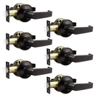 Lepushom Passage Door Handle, Non-locking For Hallway Closet, Rectangular Interi New. Price: $92.04.