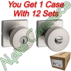*12-SET* Kwikset Entry Pismo 740PSK Keyed Front Door Knob Satin Nickel 97402-857 New. Price: $349.99.