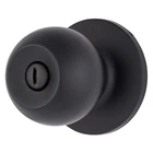 Brinks Transitional Privacy Door Knob - Matte Black Exterior Lock Set, S... New. Price: $32.18.