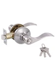 Gitrang Door Levers Interior Keyed 1, Satin Nickel Difference New. Price: $26.05.