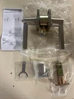 Emtek Helios Left Handed, Door Lever Set W/ Square Rose, Model: 5122HLOUS15LH Used. Price: $176.79.