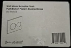 Swiss Madison Wall Mount Actuator Flush Push Button Plate SM-WC001Z Open. Price: $22.99.