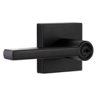 Miseno Lorton Flat Bar Single Cylinder Keyed Entry Door Lever Set Matte Black New. Price: $19.59.
