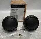 Baldwin 5068.112.MR Knob X Less Rose Venetian Bronze One Pair Open. Price: $49.95.