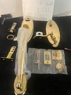 Emtek Cortina Marietta Entry Set 4411 Polished Brass Right Hand New Open. Price: $115.00.