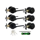 Keyed Alike Front Door Handle Deadbolt Set,roundness Heavy Duty Hand... New. Price: $120.63.