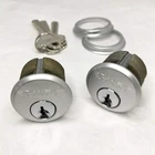 Ri-key Security 2 Mortise Lock Cylinders 1" For Commercial Satin Nickel New. Price: $21.29.