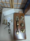 Toledo Double Cylinder Door Handleset Adjustable Keyed Antique Brass *read Desc* Open. Price: $49.00.