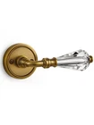 Sorwduerm 2 Pack Antique Brass Glass Door Privacy Crystal Levers D... New. Price: $114.34.