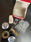 Kwikset 96670-014 Single Cylinder Deadbolt Satin Chrome One Sided New 26D Open. Price: $19.00.