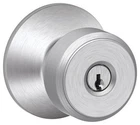 Schlage F51A-BWE Chrome Bowery Keyed Entry Panic Proof Door Knob Set New. Price: $58.79.