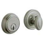 Baldwin Traditional Single Cylinder Round Deadbolt 1-5/8" Door Prep 8031.076 Open. Price: $75.99.