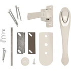 Larson Euro White Push Button Door Latch CH2000301 092304172484 New. Price: $42.03.