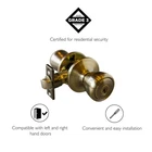 Design House Terrace Entry Doorknob In Antique Brass New. Price: $31.64.