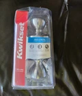 Kwikset 300T Bed & Bath Privacy Door Knob Satin Nickel Silver 2-1/8" New. Price: $9.00.