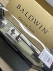 Baldwin Nautica Style Handleset W/ Tobin Lever - Satin Nickel Open. Price: $157.99.