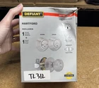 Defiant Hartford Keyed Entry Door Knob W/double Cylinder Deadbolt 1008 974 345 New. Price: $17.99.