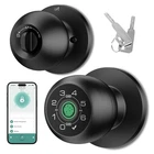 Smart Door Knob Fingerprint Lock Biometric Keyless Entry Keypad App New. Price: $82.95.