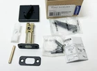 Kwikset 663SQT Privacy One Sided Deadbolt Iron Black Low Profile Signature Open. Price: $18.00.