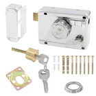 Ldexin Home Safety Vertical Keyway Cylinder Deadbolt Rim Right Opened, Gold New. Price: $23.94.