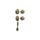 Master Lock Handleset W/ Ball Knob Interior & Deadbolt HDLBA0615KA4 Satin Nickel New. Price: $74.98.