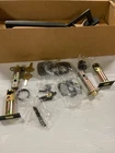 Emtek 4715US19 Lh Helios Modern Keyed Entry Handleset - Flat Black Used. Price: $324.99.