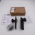 Ageless Iron 2-3/8" Keep Rustic Farmhouse Black Privacy Door Knob Set 657319 New. Price: $164.99.