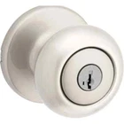 Kwikset Cove Keyed Entry Door Knob Satin Nickel Smartkey Microban 400CV 26D Smt New. Price: $18.00.