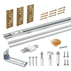 36 Inch Bifold Door Hardware Kit With Steel Track Pivot Spring Replacement New. Price: $28.69.