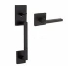 Brand New Kwikset 815SCEHFL-514 Only Handleset Black Square Door Knob. Price: $124.95.