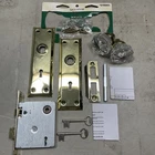 New Gatehouse Mortise Entry Lockset Brass And Glass Knobs Open. Price: $18.00.