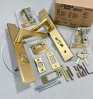 Emtek 8444US4 Stretto Rectangular Single Cylinder Slideplate Entry Set Open. Price: $188.76.