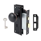 Toptotoo Mortise Lock Set For Interior Door Vintage Antique Knobs With L... New. Price: $29.11.