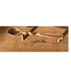 13 New Knob Hill Copper Brushed Handles Contemporary Cabinet Spoon Pkg. Price: $25.00.