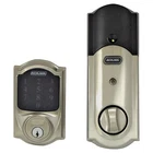 Schlage Connect Series BE469ZP V Cam 619 Electronic Deadbolt, Satin Nickel, Resi New. Price: $289.93.