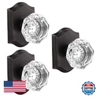 Gobrico Single Side Dummy Clear Crystal Door Knobs 3 Pack Oil Rubbed Bronze New. Price: $94.87.