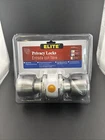 New!! Elite Privacy Lockset Satin Nickel Finish Door Knob 5 Pi. Cylinder!. Price: $18.95.