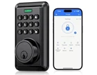 Apestellar Keyless Entry Door Lock With Keypad Electronic Deadbolt Keyed Open. Price: $38.99.