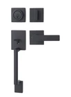 Amazon Basics Contemporary Single Cylinder Door Handleset With Stamford Lever... New. Price: $49.99.