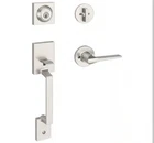 Kwikset Amador Handleset Square With Hollins Lever Satin Nickel 687AMDXHSL Used. Price: $49.95.