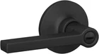 Straight Lever With Round Trim Bedroom Bathroom Door Handle, Matte Black Fin New. Price: $33.18.