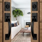 Newbang Exterior Double Door Lever Handleset,solid Lock (keye.... Price: $153.01.