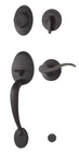 Scratch Weslock L2810-2X2FR2D Hillcrest Keyed One Side Left Handle Set With Open. Price: $34.43.