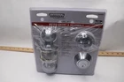 Universal Hardware Commercial Keyed Entry Knob W/ Single Cylinder Deadbolt Combo Open. Price: $26.49.