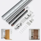 NUK3Y Concealed Sliding Barn Door Hardware With Soft Close (48"" Track) New. Price: $152.75.