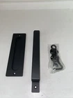Jhouselifestyle Rustic Barn Door Handles Black - 10 Inch Flush Open. Price: $25.00.