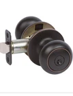 Callan 100T-SA Saxon Single Cylinder Keyed Entry Knob Set New. Price: $21.99.